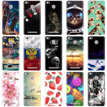 Load image into Gallery viewer, Phone Cases For Xiaomi Redmi 3 Pro 3s Redmi 3s Cover 3D Silicon Phone Back Cover for Xiaomi Redmi 3 Pro Case Redmi 3 S Pro Case