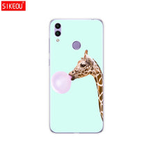 Load image into Gallery viewer, case for huawei honor 8C Case 6.26'' inch Silicon Soft TPU Back Cover for huawei honor 8c Protect Phone cases shell Coque bags
