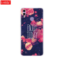 Load image into Gallery viewer, case for huawei honor 8C Case 6.26'' inch Silicon Soft TPU Back Cover for huawei honor 8c Protect Phone cases shell Coque bags