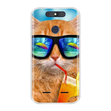 Load image into Gallery viewer, Phone Case For Zte Blade V8 Mini 5.0 Inch Soft Silicone TPU Cute Cartoon Painted Funda For Zte Blade V8 Mini Cover Case