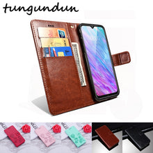 Load image into Gallery viewer, Case For ZTE Blade 20 smart V1050 Leather Wallet Silicone Case Cover For ZTE Blade 20 Smart Phone Bag Coque For ZTE Blade 20