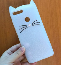 Load image into Gallery viewer, Cute 3D Stitch Cat Bag For Huawei Y6 2018 / Y6 Prime 2018 Case Silicon Cover Coque Funda For Huawei on Honor 7A Pro Phone Cases
