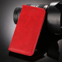 Load image into Gallery viewer, Magnet Leather Wallet Case for Huawei Honor Play 8A 8C 7X 6A 9i 6X 5C 4C V20 V10 6 8 9 Card Slot Flip Cover Case Honor 4A/Y6 8X