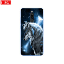 Load image into Gallery viewer, silicon case for xiaomi redmi 8 cases full protection soft tpu back cover on redmi 8 bumper hongmi 8 phone shell bag coque cat