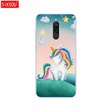 Load image into Gallery viewer, silicon case for xiaomi redmi 8 cases full protection soft tpu back cover on redmi 8 bumper hongmi 8 phone shell bag coque cat