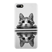Load image into Gallery viewer, Phone Case For BQ Strike 5020 Soft Silicone TPU Cute Cat Painted Back Cover For BQS 5020 Strike Case
