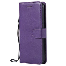 Load image into Gallery viewer, Flip Leather Case for Fundas Huawei Y6 2019 case For Y6(2019) Coque Huawei Y 6 Y6 Prime 2019 Book Wallet Cover Mobile Phone Bag