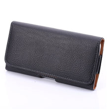 Load image into Gallery viewer, Leather phone belt case 6.5/5.8/4.7'' Waist Bag Magnetic Vertical Phone Case for iPhone XR XS Max 8 Plus Pouch Cover Belt Clip