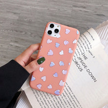 Load image into Gallery viewer, Kowkaka Cute Cartoon Daisy Phone Case For iPhone 11 Pro X XR XS Max 6 6s 7 8 Plus SE 2020 Soft Flower Love Heart Fundas Cover