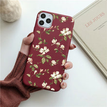 Load image into Gallery viewer, Kowkaka Cute Cartoon Daisy Phone Case For iPhone 11 Pro X XR XS Max 6 6s 7 8 Plus SE 2020 Soft Flower Love Heart Fundas Cover