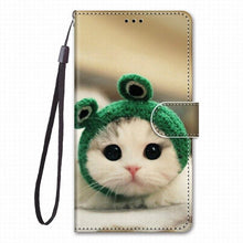 Load image into Gallery viewer, For Case Samsung Galaxy J6 Plus 2018 J530 J510 J5 2017 2016 Leather Phone Cover Animal Floral Lovely Girl Boy Magnetic Capa O08F