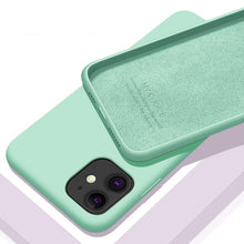 Load image into Gallery viewer, Original Liquid Silicone Luxury Case For Apple iPhone 11 Pro Max 7 8 6 6S Plus XR X XS MAX 5 5S SE Back Cover Shockproof Case