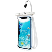 Load image into Gallery viewer, FONKEN Full View Waterproof Case for Phone Underwater Snow Rainforest Transparent Dry Bag Swimming Pouch Big Mobile Phone Covers
