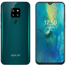Load image into Gallery viewer, Cubot P30 Smartphone 6.3" Waterdrop Screen 2340x1080p 4GB+64GB Android 9.0 Pie Helio P23 AI Rear Triple Cameras Face ID 4000mAh