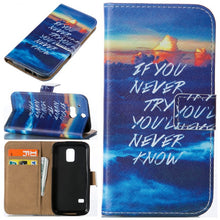 Load image into Gallery viewer, For Case ZTE Blade A510 A530 A610 A6 V9 PU Leather Phone Cover Animal Floral Tower Lovely Girls Boys Box Capa Mountain Sky O08F