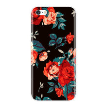 Load image into Gallery viewer, Phone Case For iPhone SE 5S 5 S 5C Soft Silicone TPU Ultra Thin Cute Flower Floral Back Cover For iPhone 4S 4 S Case