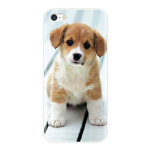 Load image into Gallery viewer, Phone Case For iPhone SE 5S 5 S 5C Soft Silicone TPU Ultra Thin Cute Flower Floral Back Cover For iPhone 4S 4 S Case