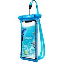 Load image into Gallery viewer, FONKEN Full View Waterproof Case for Phone Underwater Snow Rainforest Transparent Dry Bag Swimming Pouch Big Mobile Phone Covers