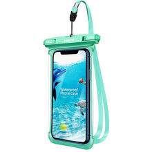 Load image into Gallery viewer, FONKEN Full View Waterproof Case for Phone Underwater Snow Rainforest Transparent Dry Bag Swimming Pouch Big Mobile Phone Covers