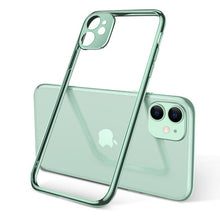 Load image into Gallery viewer, For iPhone SE 2020 Case Luxury Plating Soft Clear Slim Phone Cover For iPhone 7 8 Plus X XS Max XR 11 Pro Max Case Coque Fundas