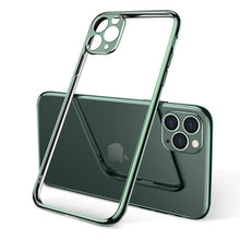 Load image into Gallery viewer, For iPhone SE 2020 Case Luxury Plating Soft Clear Slim Phone Cover For iPhone 7 8 Plus X XS Max XR 11 Pro Max Case Coque Fundas