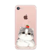 Load image into Gallery viewer, For Fundas iPhone 5S 5 S SE Case Cover Apple iPhone 6 6S 7 8 Plus X XS Cute Minnie Silicone Phone Cover Case For iphone 7 capas