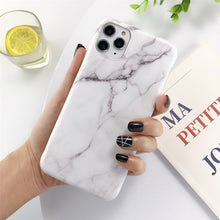 Load image into Gallery viewer, Moskado Marble Stone Texture Phone Case For iPhone 11 Pro Max X XR XS 7 8 6 6s Plus Colorful Soft IMD Silicone Back Cover Capa