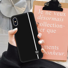 Load image into Gallery viewer, JAMULAR King Queen Lovers Couple Case For iPhone X XS MAX X XR 11 Pro SE 2020 7 8 6Plus Black White Silicon Soft Phone Cover Bag