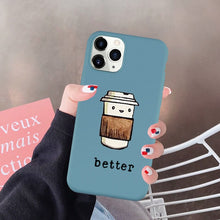 Load image into Gallery viewer, JAMULAR King Queen Lovers Couple Case For iPhone X XS MAX X XR 11 Pro SE 2020 7 8 6Plus Black White Silicon Soft Phone Cover Bag