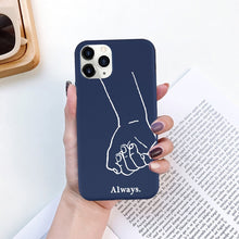 Load image into Gallery viewer, JAMULAR King Queen Lovers Couple Case For iPhone X XS MAX X XR 11 Pro SE 2020 7 8 6Plus Black White Silicon Soft Phone Cover Bag