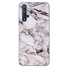 Load image into Gallery viewer, For Huawei Nova5T Case Huawei Nova 5T Case marble flower Silicone Soft Clear Cover Phone Case For Huawei Nova 5T 5 T Nova5T Case