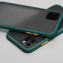 Load image into Gallery viewer, Mint Simple Matte Bumper Phone Case for iphone 11 Pro XR X XS Max SE 6S 6 8 7 Plus Shockproof Soft TPU Silicone Clear Case Cover