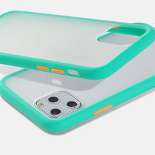 Load image into Gallery viewer, Mint Simple Matte Bumper Phone Case for iphone 11 Pro XR X XS Max SE 6S 6 8 7 Plus Shockproof Soft TPU Silicone Clear Case Cover