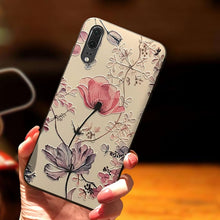 Load image into Gallery viewer, 3D Relief Flower TPU For Huawei Honor 9S 7A View 20 8X 10 9 S Mate 20 P40 P30 P20 Pro Lite Y6 Y9 Prime 2018 P Smart Z 2019 Case