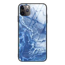 Load image into Gallery viewer, Case For iPhone X Xs Max XR Marble Pattern Tempered Glass Back Cover Phone Bags Cases For iPhone 11 Pro Max 6 7 8 Plus Capa