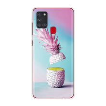 Load image into Gallery viewer, For Samsung Galaxy A21S Case A 21S Bumper Silicone TPU Soft Phone Cover For Samsung A21S A217F A21 A 21 S 6.5" Cases Cute Flower