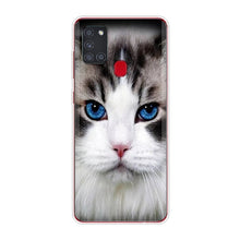 Load image into Gallery viewer, For Samsung Galaxy A21S Case A 21S Bumper Silicone TPU Soft Phone Cover For Samsung A21S A217F A21 A 21 S 6.5" Cases Cute Flower
