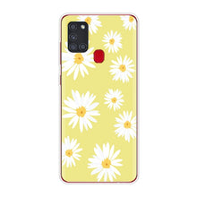 Load image into Gallery viewer, For Samsung Galaxy A21S Case A 21S Bumper Silicone TPU Soft Phone Cover For Samsung A21S A217F A21 A 21 S 6.5" Cases Cute Flower