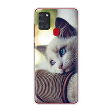 Load image into Gallery viewer, For Samsung Galaxy A21S Case A 21S Bumper Silicone TPU Soft Phone Cover For Samsung A21S A217F A21 A 21 S 6.5" Cases Cute Flower