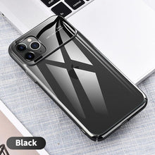 Load image into Gallery viewer, KUULAA For iPhone 11 Pro Max Case Luxury Mirror Glass Phone Case i Phone 11 ProMax Shockproof Back Cover For iPhone 11Pro Max