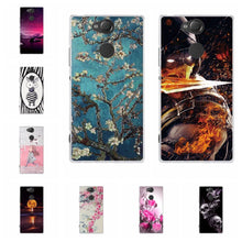 Load image into Gallery viewer, Case For Sony Xperia XA2 Silicone Phone Case For Sony XA2 Cover Pattern Shell For Sony xperia XA2 Fundas Bumper Housing Bag