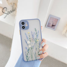 Load image into Gallery viewer, 3D Relief Floral case for iphone 11 pro max X XR XS MAX 7 8 PLUS SE 2020 Luxury Flower Case soft silicone back cover etui funda