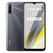 Load image into Gallery viewer, realme C3 Global Version 3GB 64GB 6.5'' Moblie Phone Helio G70 Octa Core 12MP Triple Camera Cellphone 5000mAh 10W EU Charger