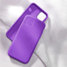 Load image into Gallery viewer, Full Cover Silicone with logo Case For iPhone 6 6s 7 8 Plus SE 2020 Back Cover for iPhone 11 Pro Max X XR XS XSMax Phone Case