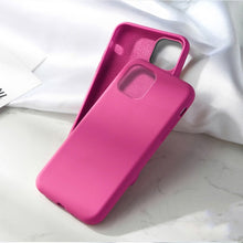 Load image into Gallery viewer, Full Cover Silicone with logo Case For iPhone 6 6s 7 8 Plus SE 2020 Back Cover for iPhone 11 Pro Max X XR XS XSMax Phone Case