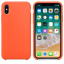 Load image into Gallery viewer, Original Official silicone with logo case for iPhone X XS XR XS MAX cover phone Case For Apple iPhone 11 Pro Max 6 6s 7 8 Plus