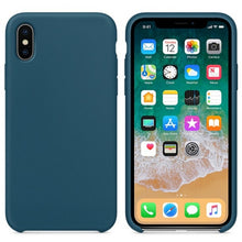 Load image into Gallery viewer, Original Official silicone with logo case for iPhone X XS XR XS MAX cover phone Case For Apple iPhone 11 Pro Max 6 6s 7 8 Plus