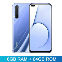 Load image into Gallery viewer, realme X50 X 50 5G 6GB 64GB 6.57'' Moblie Phone Snapdragon 765G Octa Core 64MP Quad Camera Cellphone VOOC 30W Fast Charger