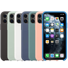 Load image into Gallery viewer, Luxury Silicone Case For iphone 11 pro X XR XS Max se Case For Apple iphone 6 6S 7 8 plus se 2020 Cover Official Original