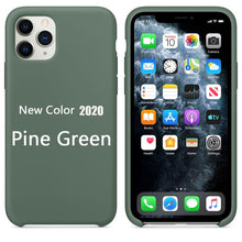 Load image into Gallery viewer, Luxury Silicone Case For iphone 11 pro X XR XS Max se Case For Apple iphone 6 6S 7 8 plus se 2020 Cover Official Original